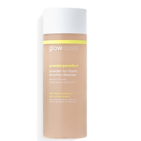 Glowoasis Powder Porefect powder to foam enzyme cleanser 2.3 oz rv $42.00 NEW - Picture 1 of 6